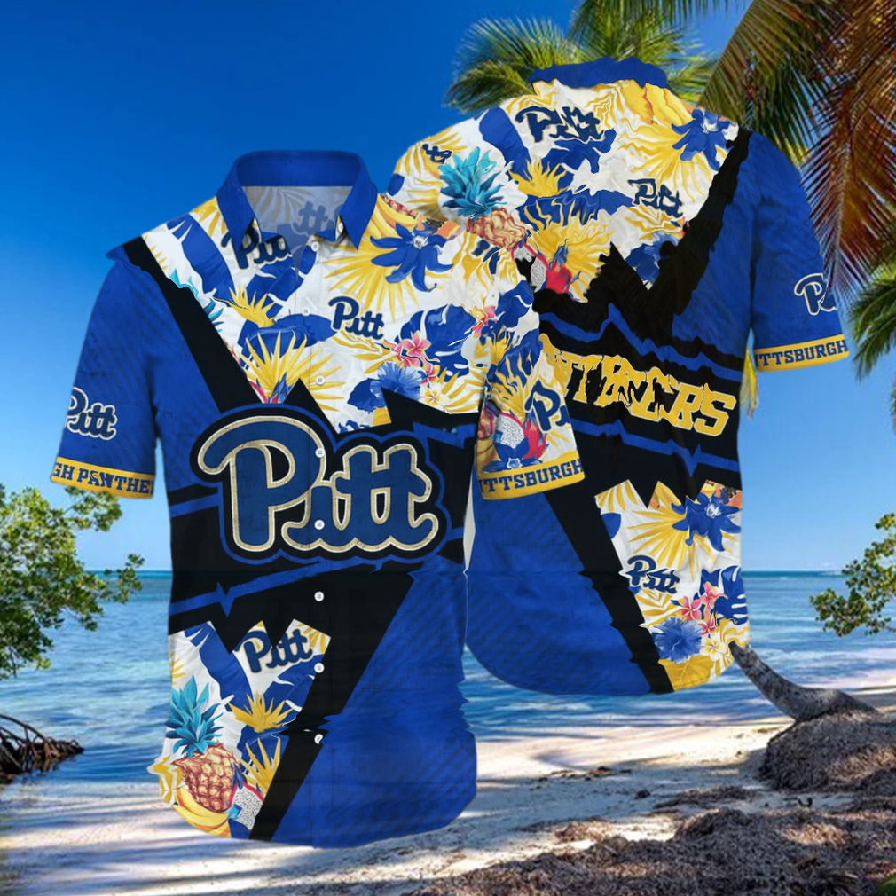 Summer Aloha NCAA Pitt Panthers Hawaiian Shirt Gift For Beach Vacation Summer Aloha NCAA Pitt Panthers Hawaiian Shirt Gift For Beach Vacation