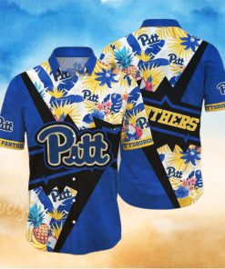 Summer Aloha NCAA Pitt Panthers Hawaiian Shirt Gift For Beach Vacation