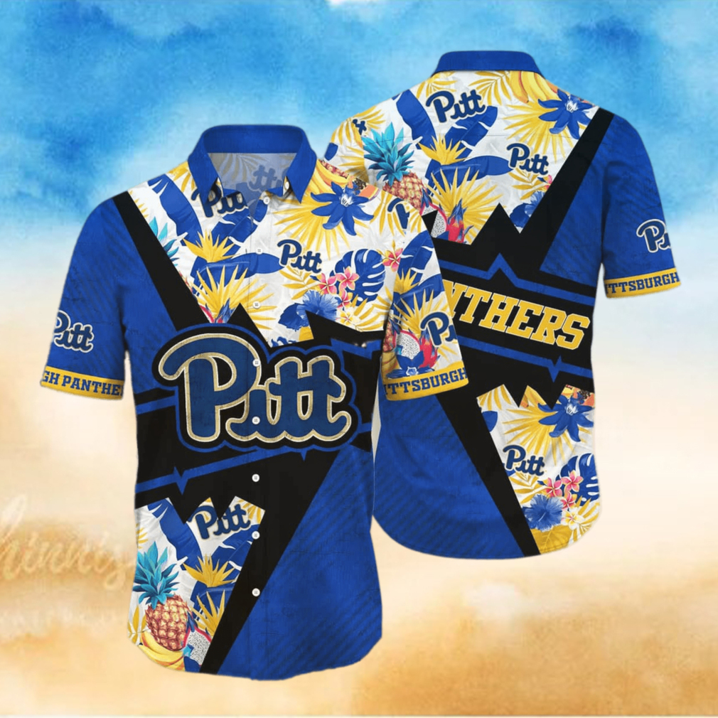 Summer Aloha NCAA Pitt Panthers Hawaiian Shirt Gift For Beach Vacation Summer Aloha NCAA Pitt Panthers Hawaiian Shirt Gift For Beach Vacation
