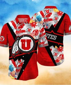 Summer Aloha NCAA Utah Utes Hawaiian Shirt Gift For Beach Trip 1 Summer Aloha NCAA Utah Utes Hawaiian Shirt Gift For Beach Trip