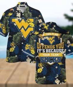 Summer Aloha NCAA Virginia Mountaineers Hawaiian Shirt If This Flag Offends You 1 Summer Aloha NCAA Virginia Mountaineers Hawaiian Shirt If This Flag Offends You