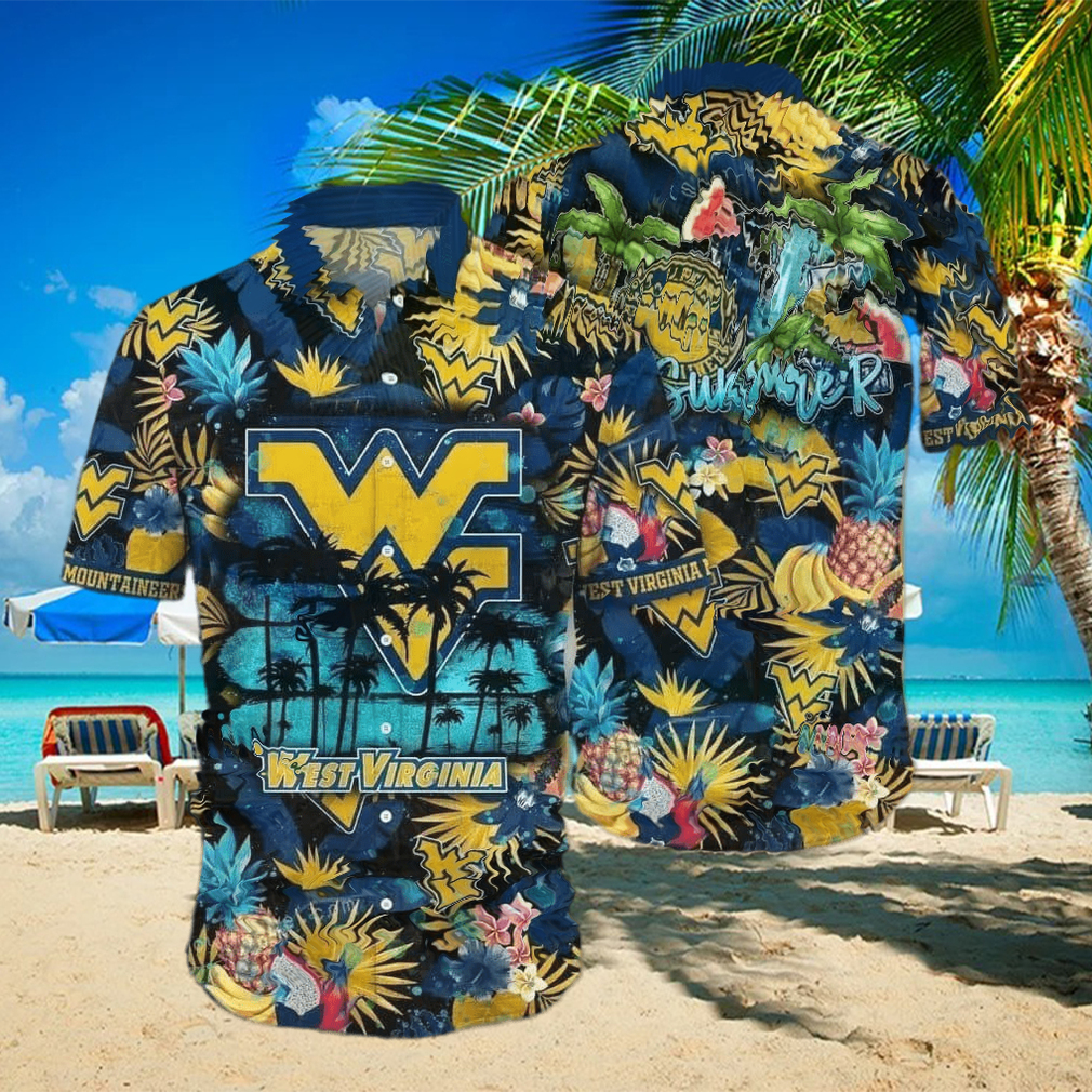 Summer Aloha NCAA Virginia Mountaineers Hawaiian Shirt Summer Aloha NCAA Virginia Mountaineers Hawaiian Shirt