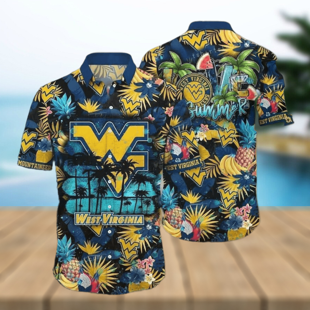 Summer Aloha NCAA Virginia Mountaineers Hawaiian Shirt Summer Aloha NCAA Virginia Mountaineers Hawaiian Shirt