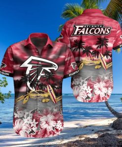 Summer Aloha NFL Atlanta Falcons Hawaiian Shirt Practical Beach Gift