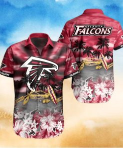 Summer Aloha NFL Atlanta Falcons Hawaiian Shirt Practical Beach Gift