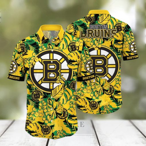 Summer Aloha NHL Boston Bruins Hawaiian Shirt Gift For Beach Vacation