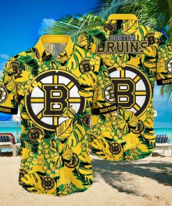 Summer Aloha NHL Boston Bruins Hawaiian Shirt Gift For Beach Vacation