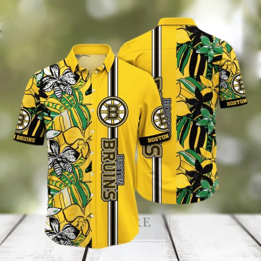 Summer Aloha NHL Boston Bruins Hawaiian Shirt