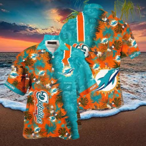 Summer Beach NFL Miami Dolphins Hawaiian Shirt