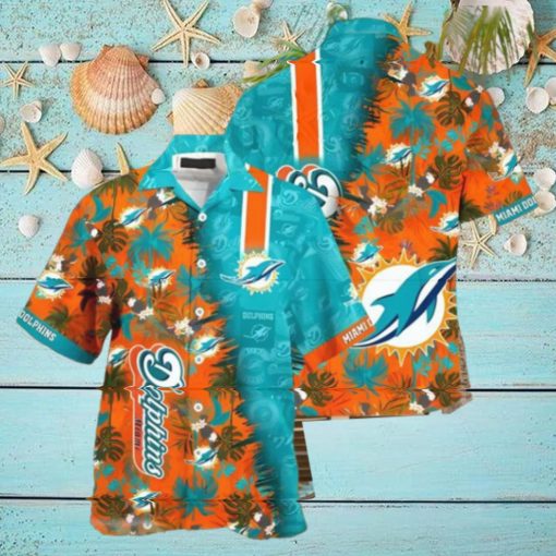 Summer Beach NFL Miami Dolphins Hawaiian Shirt