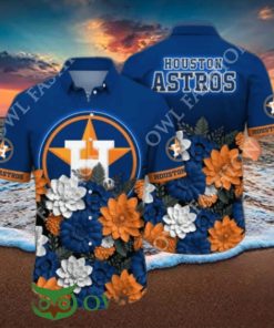 Summer Houston Astros MLB Flower Trending Hawaiian Shirt