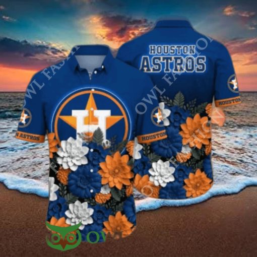 Summer Houston Astros MLB Flower Trending Hawaiian Shirt