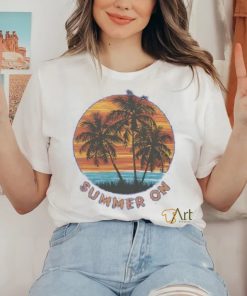 Summer On Palms T Shirt