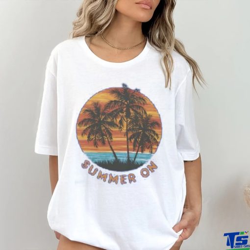 Summer On Palms T Shirt