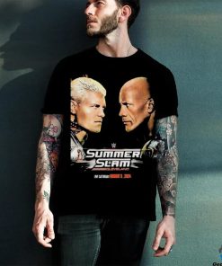 Summer Slam Cleverland Saturday August 3 Cody Vs The Rock Shirt