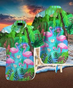 Summer Tropical Flaming Hawaiian Shirt Aloha Casual Shirt For Men And Women