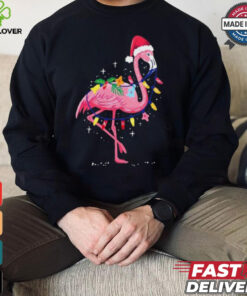 Summer Tropical Flamingo Christmas Shirt