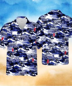 Summer Vibes Michelob Ultra Beer Hawaiian Shirt Island Pattern