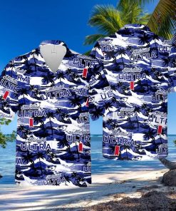 Summer Vibes Michelob Ultra Beer Hawaiian Shirt Island Pattern