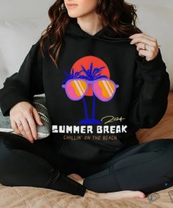Summer break chilling on the beach 2024 vintage shirt