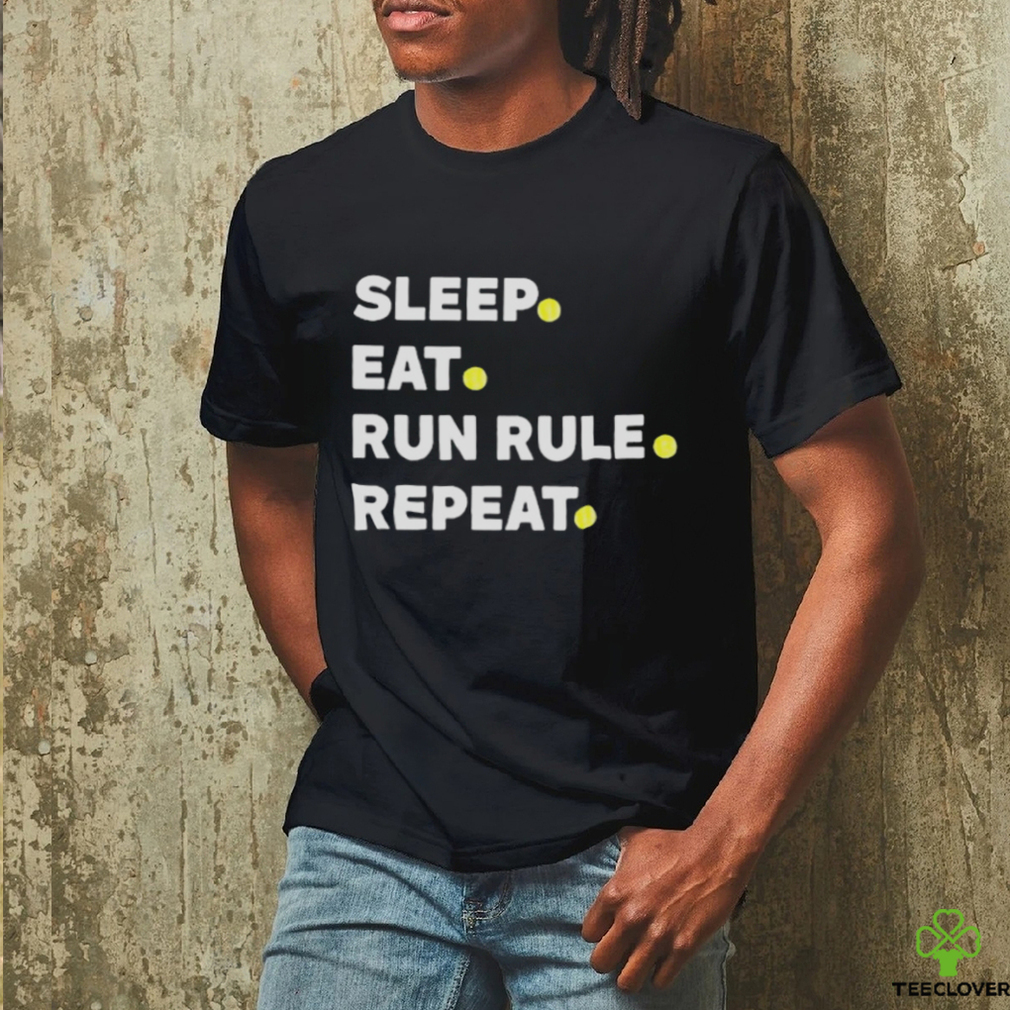 Summer of george sleep eat run rule repeat shirt Summer of george sleep eat run rule repeat shirt