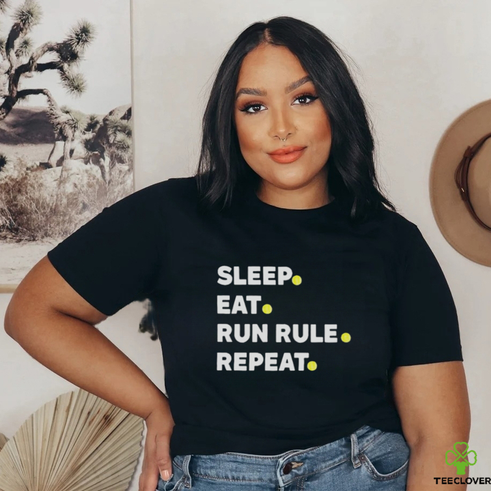 Summer of george sleep eat run rule repeat shirt Summer of george sleep eat run rule repeat shirt
