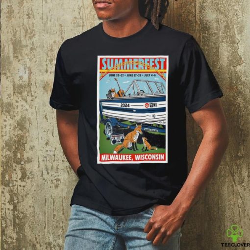 SummerFest June 20 22 2024 Milwaukee WI Poster Shirt