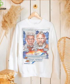 SummerSlam 2023 Cody Rhodes vs. Brock Lesnar Match T Shirt 2 SummerSlam 2023 Cody Rhodes vs. Brock Lesnar Match T Shirt
