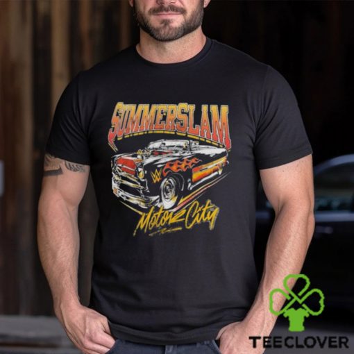 SummerSlam 2023 Hot Rod Motor City T Shirt