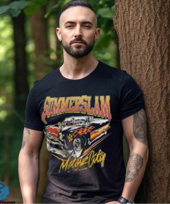 SummerSlam 2023 Hot Rod Motor City T Shirt