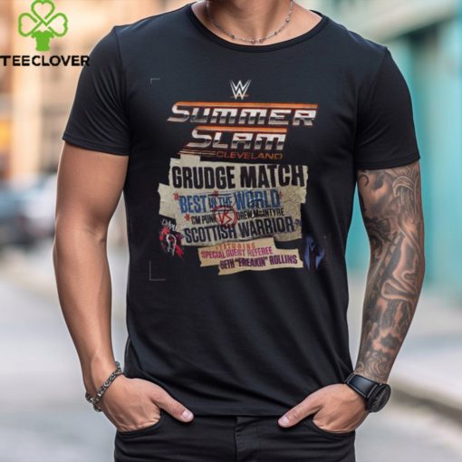 SummerSlam 2024 CM Punk vs Drew McIntyre T Shirt