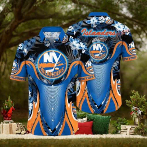 Summery Aloha New York Islanders Hawaiian Shirt