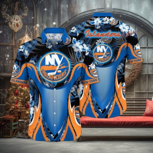 Summery Aloha New York Islanders Hawaiian Shirt