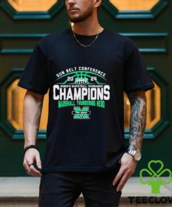 Sun Belt Conference 2024 Women’s Basketball Tournament Champions Marshall Thundering Herd Shirt