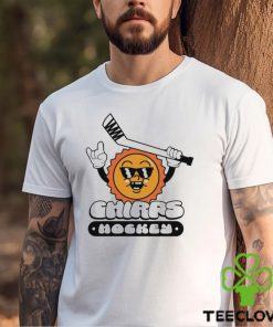 Sun Hockey Chirps hockey logo shirt