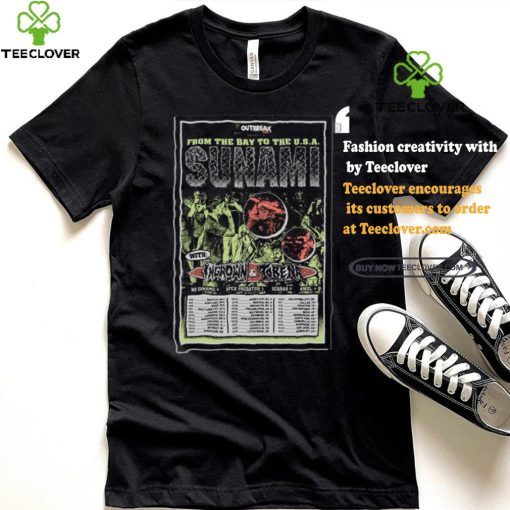 Sunami From The Bay To The USA Tour 2024 Poster Shirt
