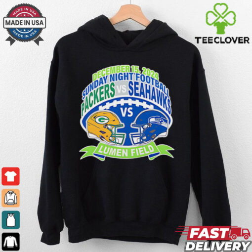 Sunday Night football Packers vs Seahawks Lumen Field shirt