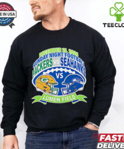 Sunday Night football Packers vs Seahawks Lumen Field shirt