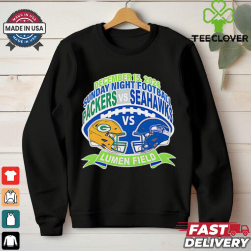 Sunday Night football Packers vs Seahawks Lumen Field shirt