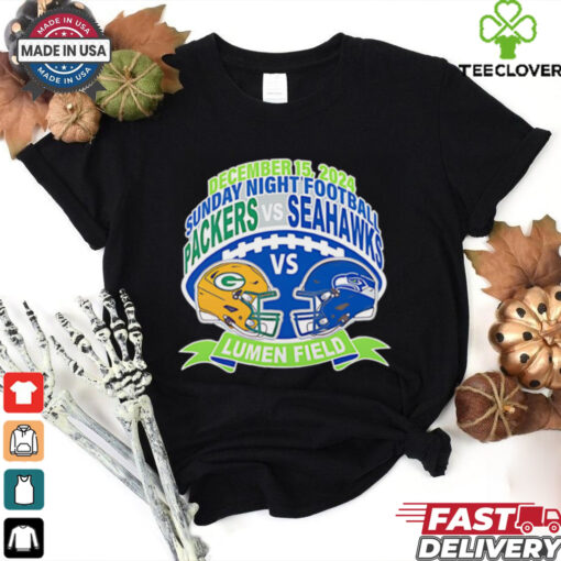Sunday Night football Packers vs Seahawks Lumen Field shirt