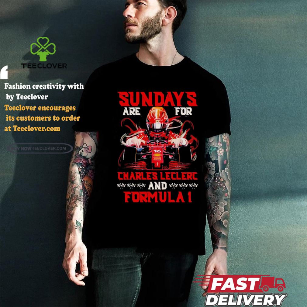 Sunday’s Are For Charles Leclerc and Formula 1 shirt Sunday’s Are For Charles Leclerc and Formula 1 shirt