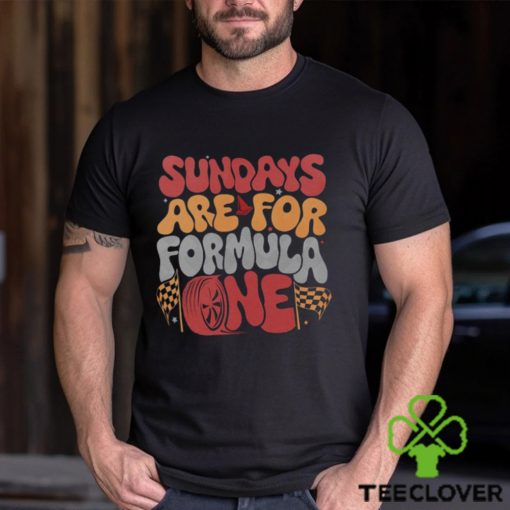 Sundays Are For F1 T Shirt, Aesthetic Racing Shirt, Formula 1 Sundays Shirt