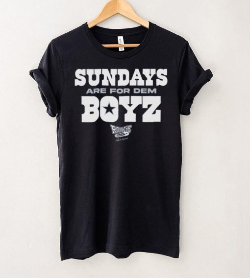 Sundays are for Dem Boyz Apparel for Dallas Football Shirt