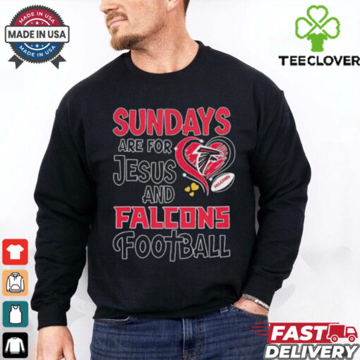 Sundays are for Jesus and Atlanta Falcons football shirt