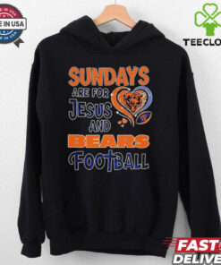 Sundays are for Jesus and Chicago Bears football shirt