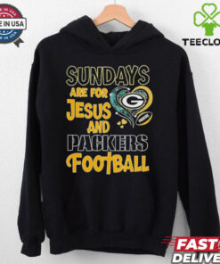 Sundays are for Jesus and Green Bay Packers football shirt