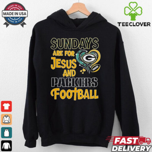 Sundays are for Jesus and Green Bay Packers football shirt