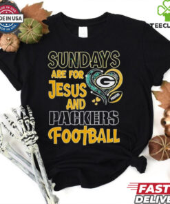 Sundays are for Jesus and Green Bay Packers football shirt