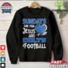 Sundays are for Jesus and Pittsburgh Steelers football shirt