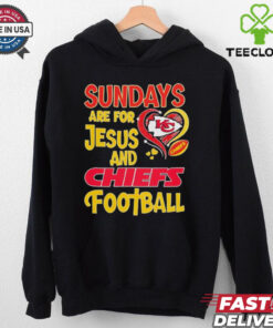 Sundays are for Jesus and Kansas City Chiefs football shirt
